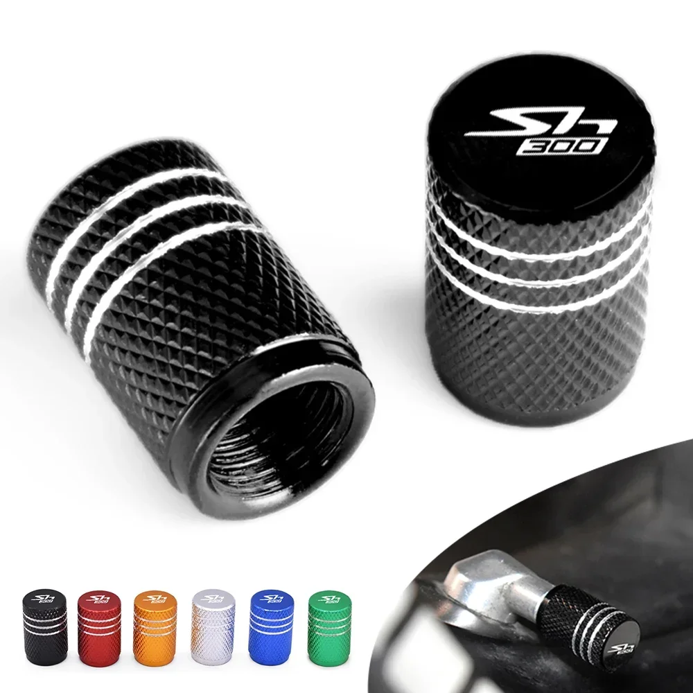 

2 шт., колпачки для штока клапана колес мотоцикла, металлические резьбы, пылезащитные чехлы для Honda SH300 SH 300 SH300I SH 300I