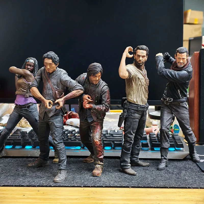 

Аутентичная 10-дюймовая экшн-фигурка из «Ходячие мертвецы» Negan And The Arrow, коллекционная деталь для фанатов