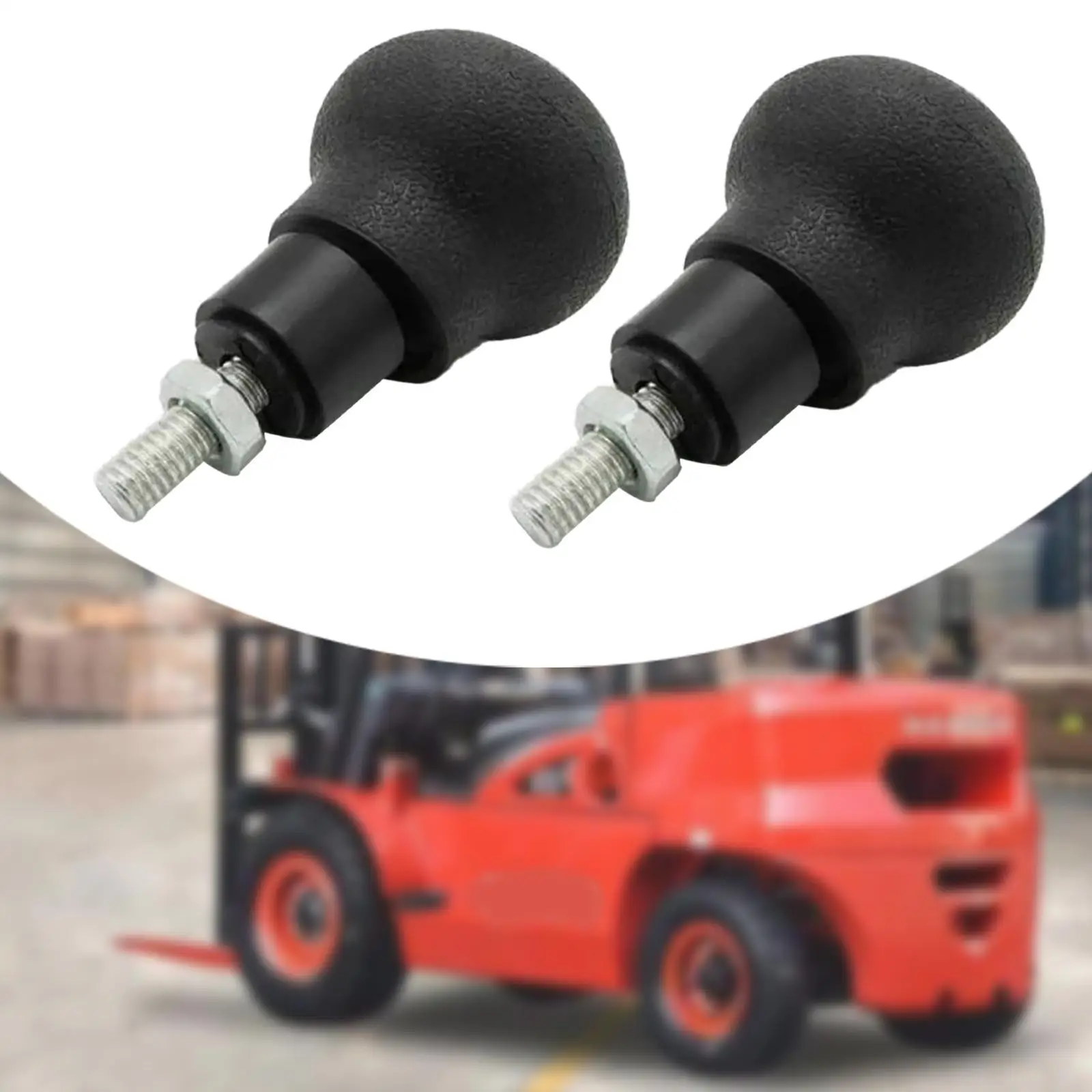 8mm Vidalı Direksiyon Döner Topuzu Torna Spinner Yardımcı Kavrama Kolu