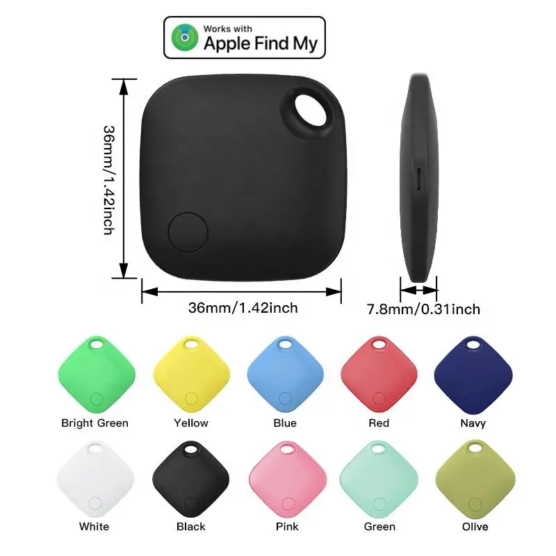 Colorful Choice Smart Find Items GPS Tracker Bluetooth Find My Tracker Wallet Anti Lose Reminder for iPhone Pets Kids