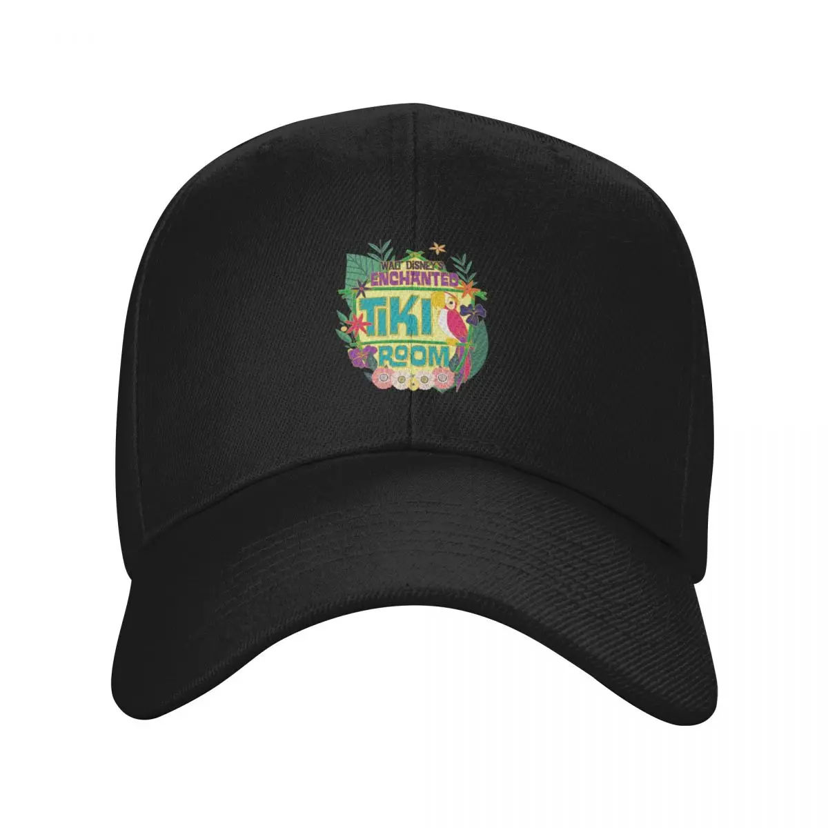 ENCHANTED TIKI ROOM BIRDS ANIMAL Baseball Cap Snapback Cap Christmas Hat Rugby Baseball Men Women's