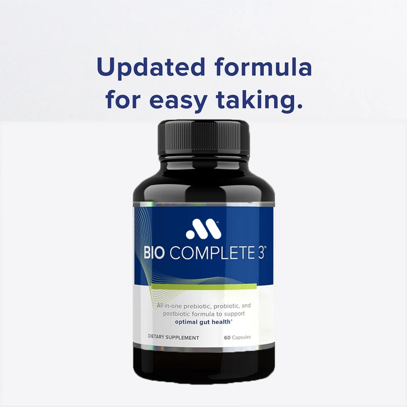 Bio Complete 3- Probiotics, supporting intestinal health, 60 capsules containing Tributyrin coagulating Bacillus Sunsiber