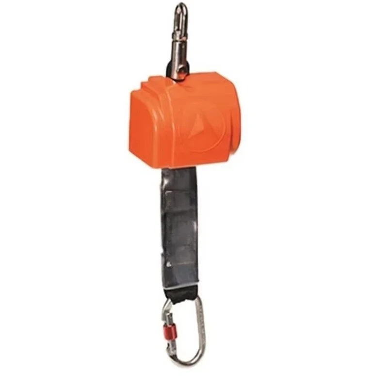 

Vertical fall protection lifeline heavy safety telescopic fall arrester