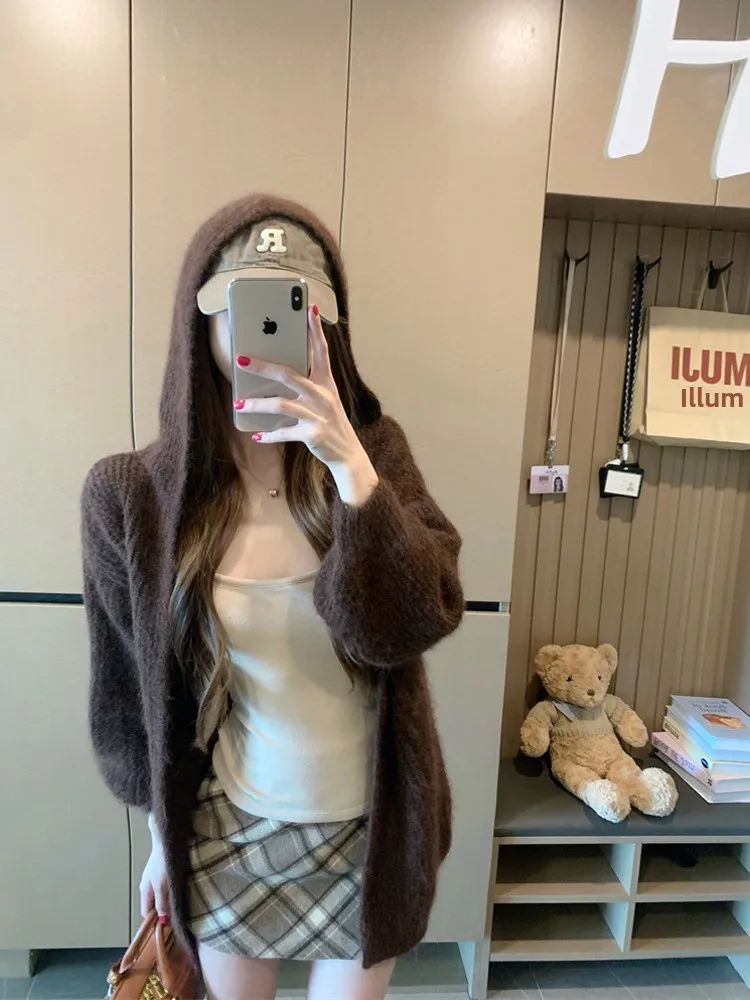 

Spring 2026 Lazy Sle Design High-End Loose Long Sve Hoodie Women's Top Versatile Age-Defng Comfortable Fit Premium Mat...