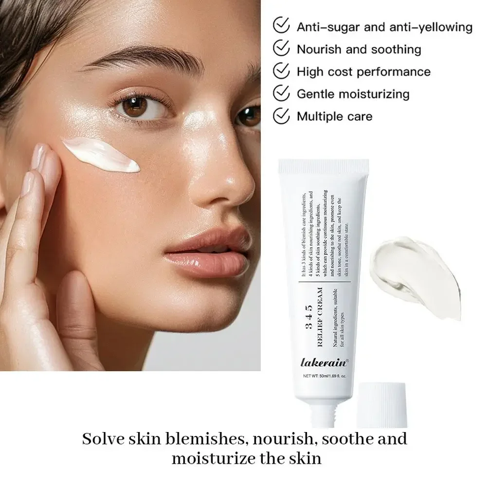 

3 4 5 Relief Cream Address Blemishes Nourish The Skin And Provide Soothing Care Face Lifting Beauty Moisturizer Korean Cosmetics