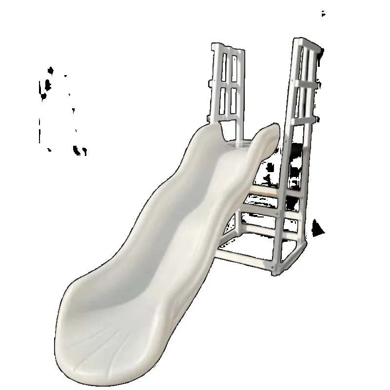 

Hot Sale White Double Slide Indoor Outdoor Games Soft Games Activity Rental Children Birthday Garden Occasion