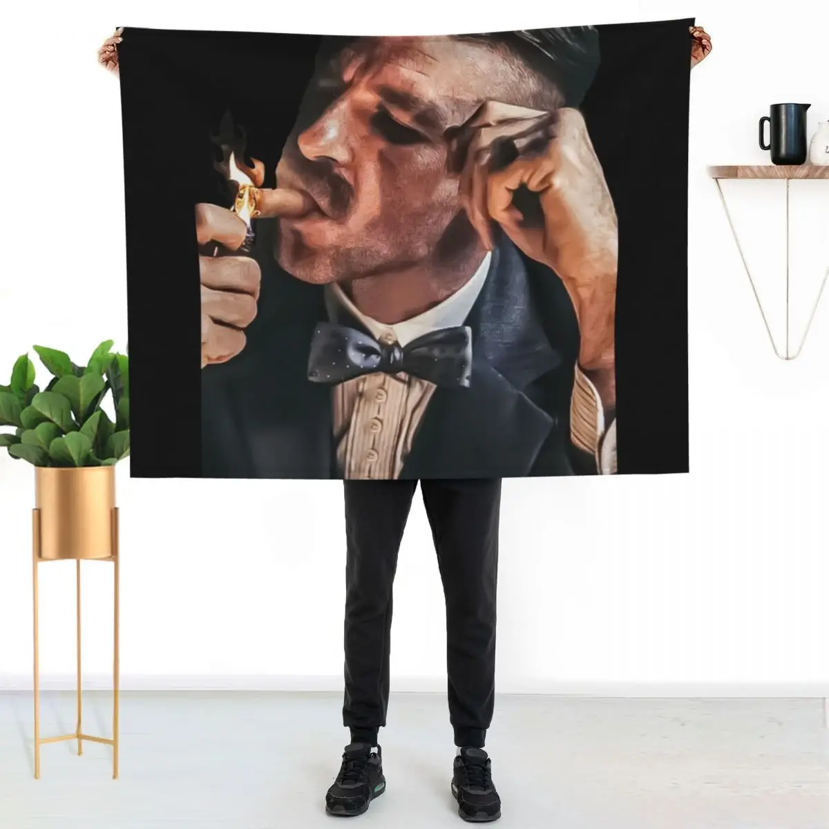 

arthur shelby Throw Blanket Warm Comfortable Blanket for Office Napping