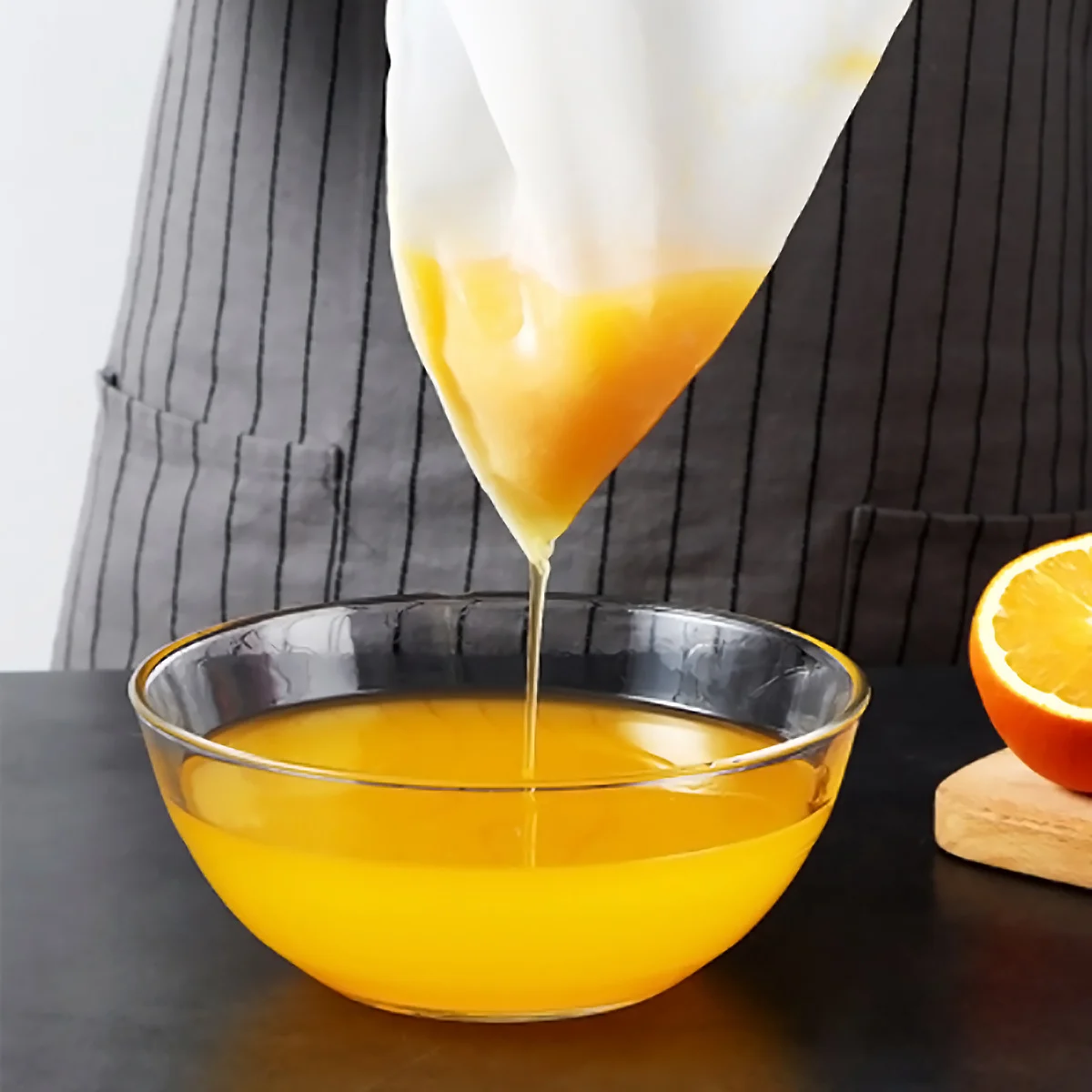 

Elastic Nylon Straining Bag Fine Mesh for Home Brewing Cold Brew Coffee Tea Wine Chemical Liquid Paint Filtration Reusable