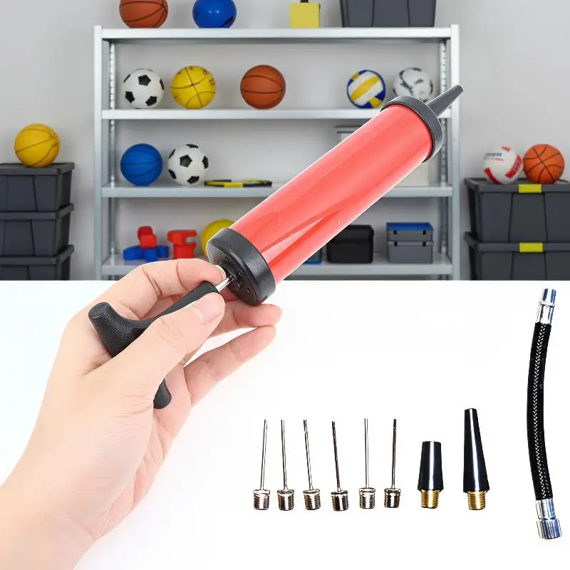5/10Pcs Wear-resistant Portable Ball Pump with Needle Nozzle Multifunctional Inflator for Long-term Sports Ball Use