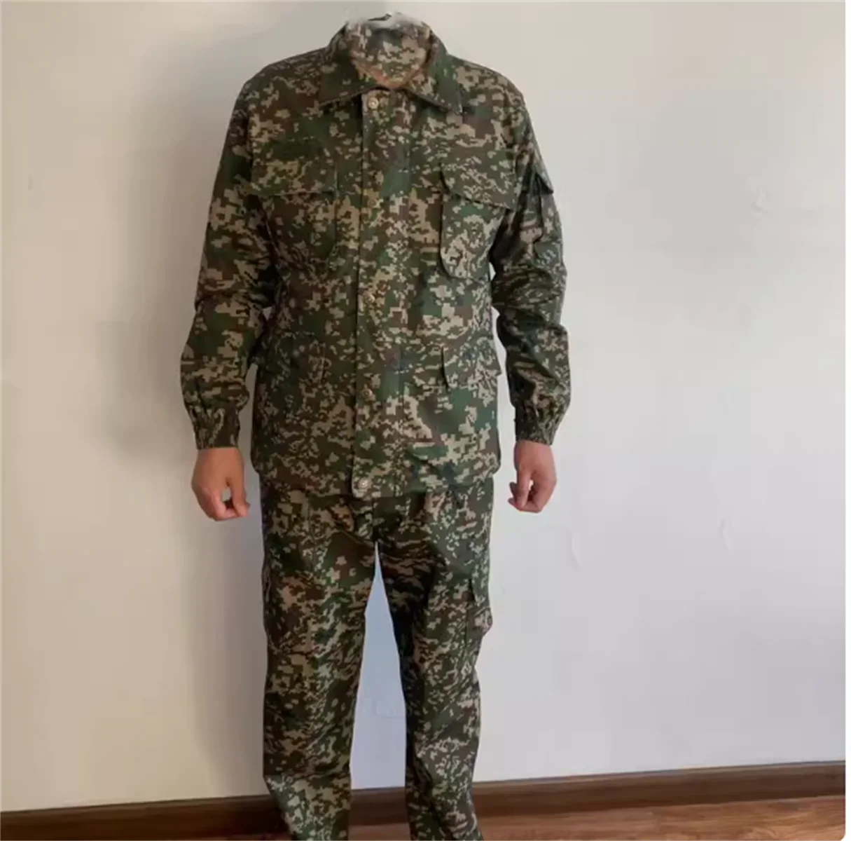 Chechen armed cotton camouflage suit set