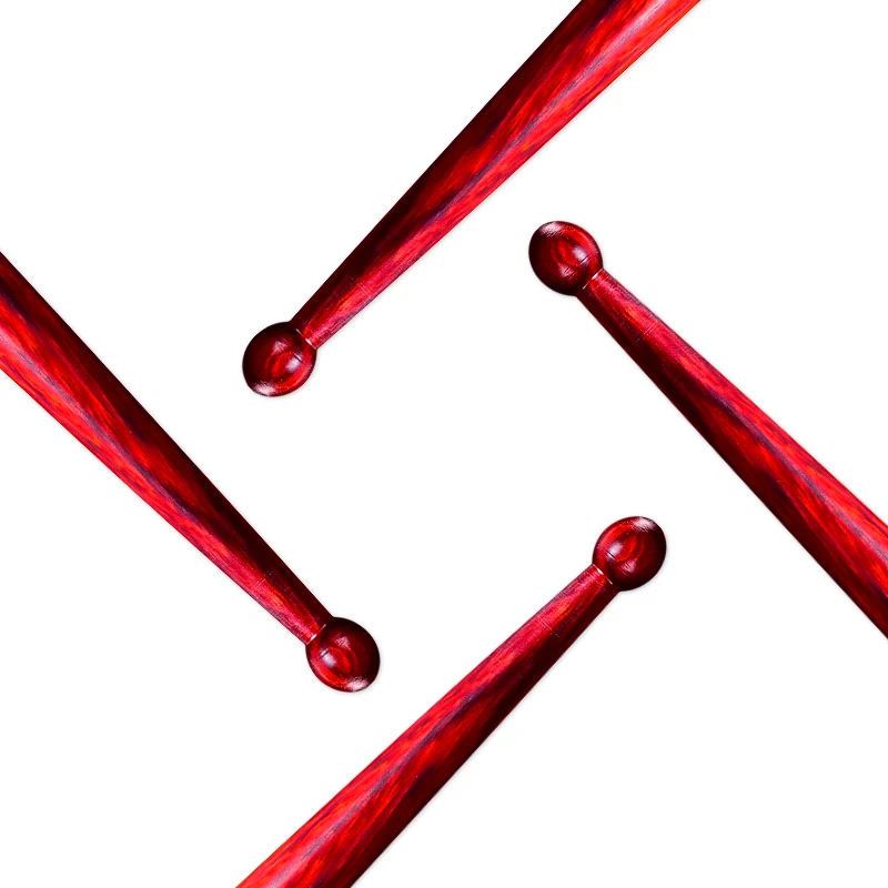Classical Snare Drumsticks F5S Indian Red Sandalwood Drumstick for Playing Snare Drum