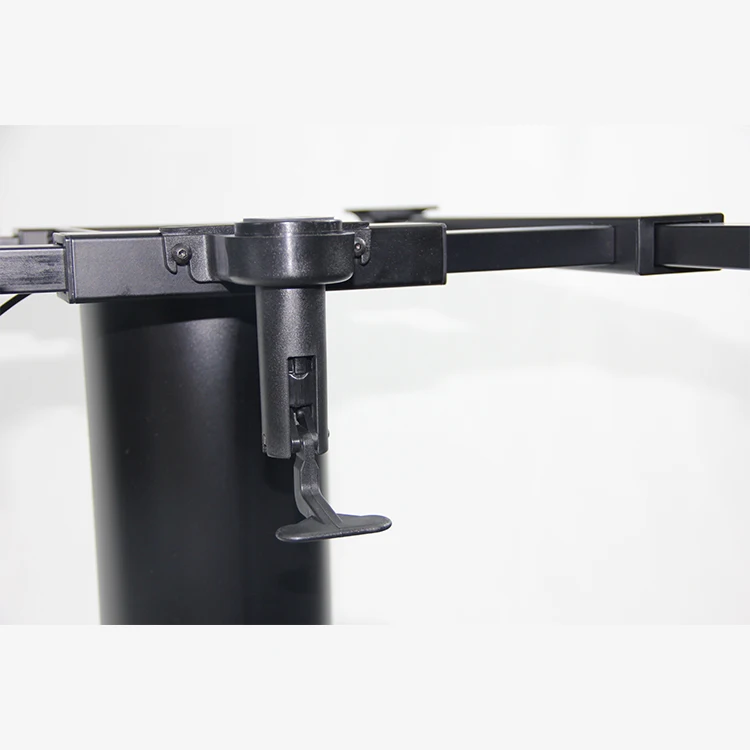 RV Travel Trailer Dinette Kitchen Table Leg Holder Mount Clamp RV Table Leg Swivels 360 Degrees Removable Bracket