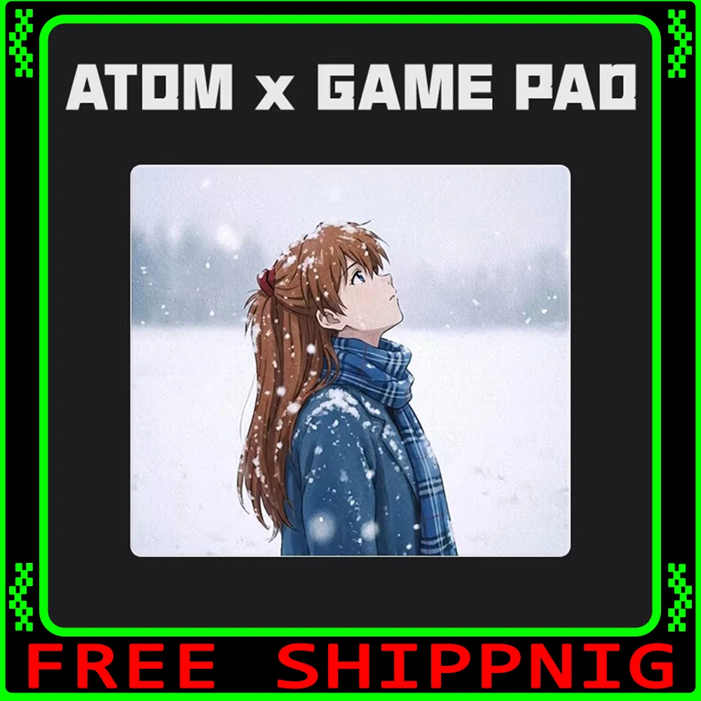 ATOM Resin Mousepad Mid FPS Speed or Controlled Astringency Mouse Pad Waterproof Skidproof For TTK CSGO APEX Valorant PC Gamer