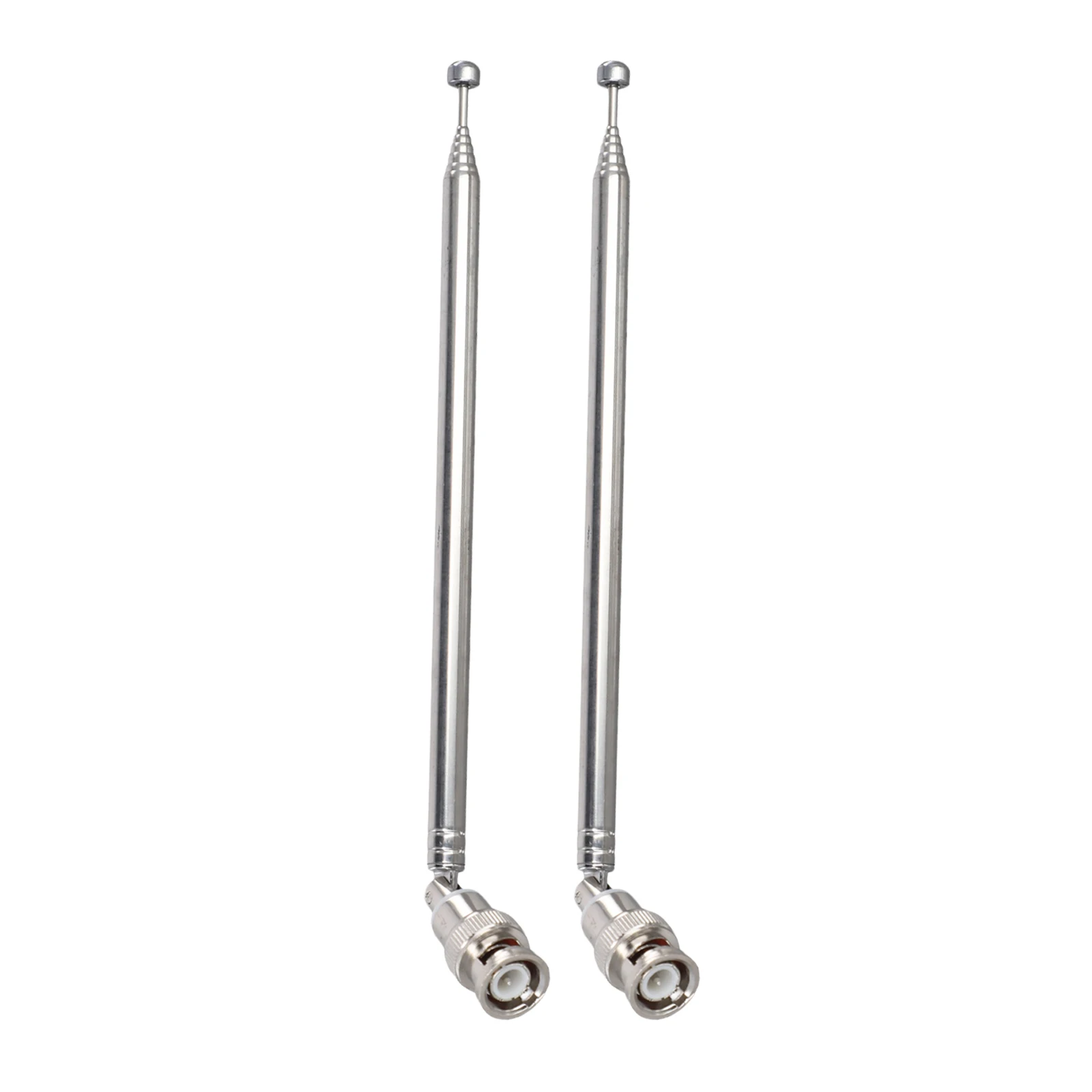 for Radio Scanner Telescopic for antenna VHF Wireless Systems BNC Connector Digital for Desktop Frequency Range Handheld Metal