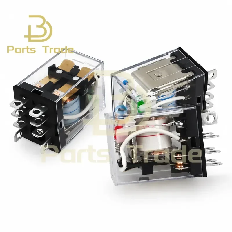 JTX-2C JTX-3C Miniature Power Relay AC 6V 12V 24V 220V DC 6V 12V 10A General Purpose Small High Power Relay