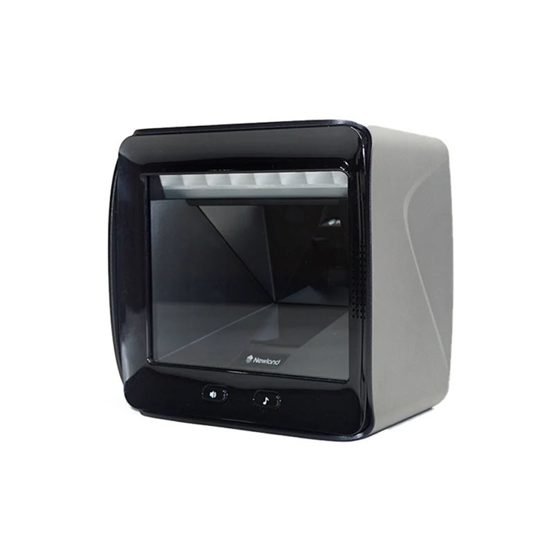 Desk Qr Code Scanner Table Bar Code 2d Barcode Reader Desktop Omnidirectional Qr Code Barcode Scanner Reader 2d Counter Scanner