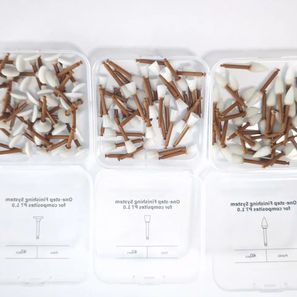 

High-Performance Dental Resin Finishing Polishing Discs Cups Points 40 Pcs Set for Precise Anatomical Contouring Tools