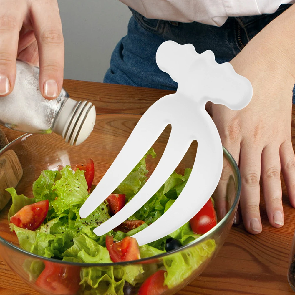 

4Pcs Salad Serving Fork Set Reusable Salad Claws Kitchen Tool Short Handle Fork for Fruits and Vegetables