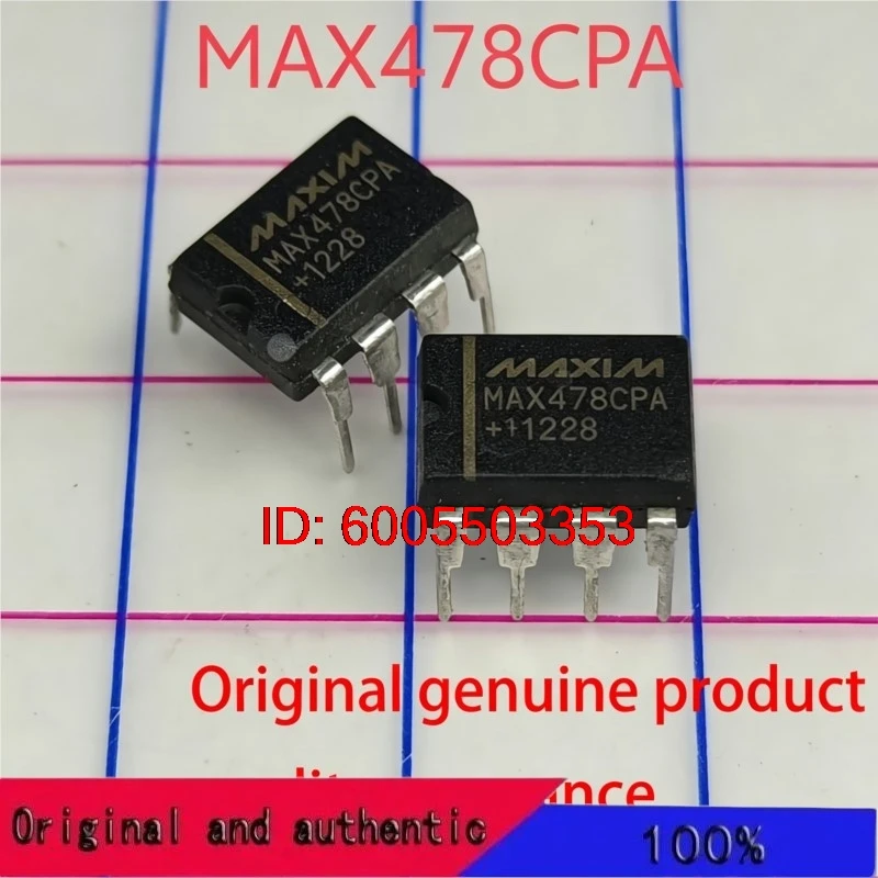100% brand new MAX478 MAX478CPA Original and authentic products encapsulation:DIP8