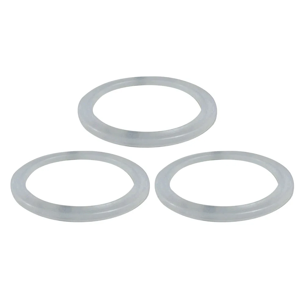 

4 Pcs Insulation Cup Lid Sealing Ring Silicone Seal Practical White Vacuum Glass Long Lasting Durable Easy Clean