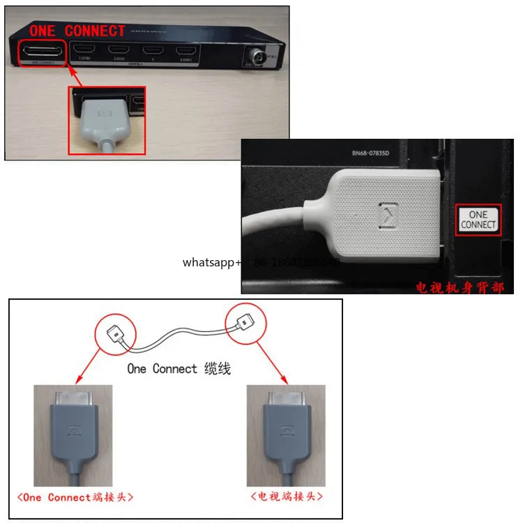 TV Smart Junction Box Data Cable ONE CONNECT Cable JU7800 KS9800