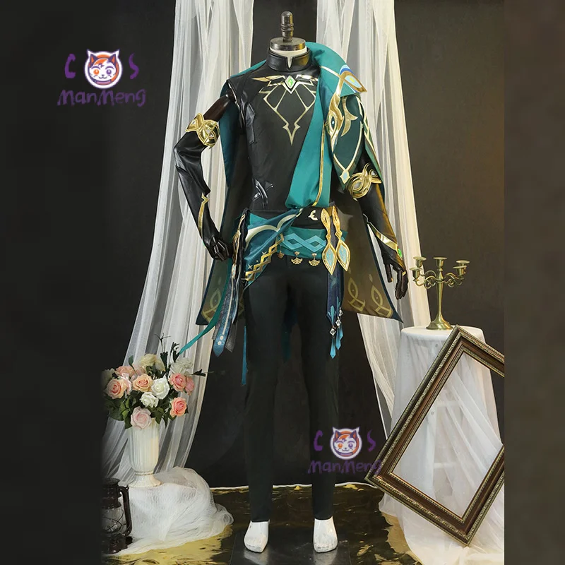 Sumeru Al Haitham Cosplay Costume Men's Uniform Halloween Alhaitham Outfits for anime cosplay