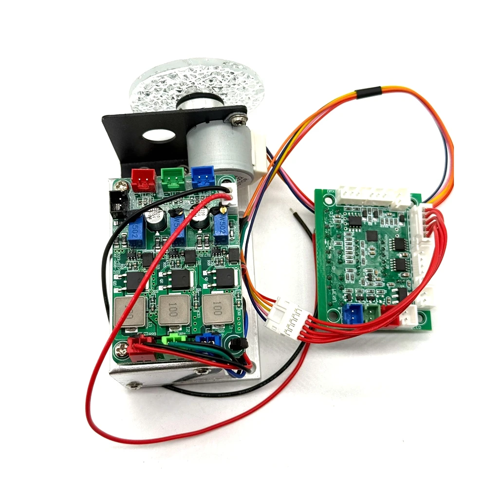 RGB 3W Water Pattern Laser Module Stage Performance Lights W/ Control Board