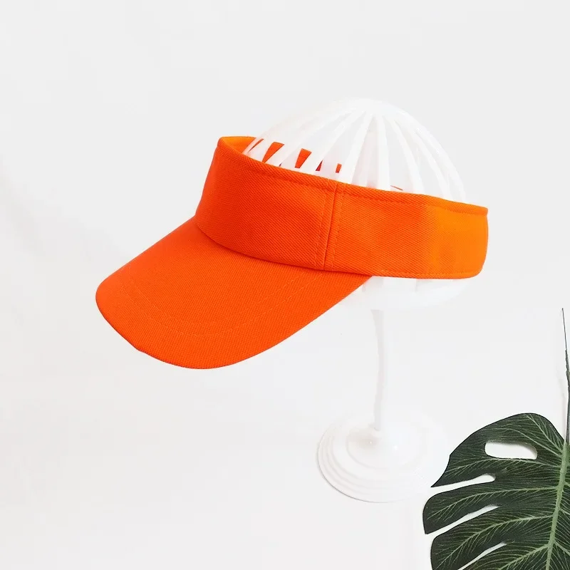 Sun Visors for Women Tennis Caps Neon Green Orange Lime Caps Men Women Adjustable Sport Visors Golf Tennis Hiking Camping Hats