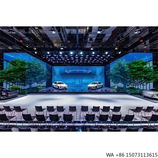 

Indoor P1.25/P1.538/P1.86/P2 Small Pitch LED Display - Ultra HD for Stage Rental & Advertising