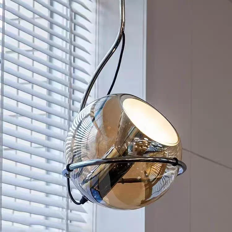 Vintage Bauhaus Pendelleuchte für Restaurant, Bar, Theke, Wohnzimmer, Schlafzimmer, Arbeitszimmer, Nordischer Mittelalterlicher Stil, Drehbare LED-Leuchten