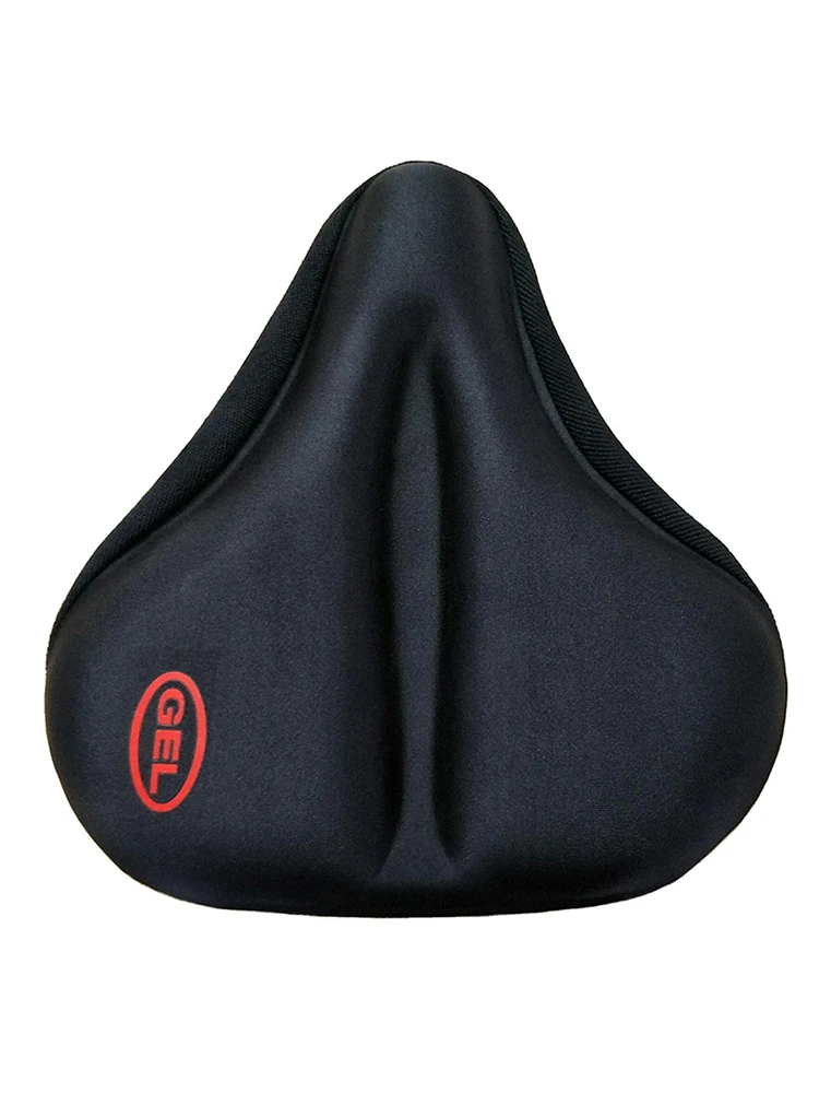 AliExpress NONE Increase and widen bicycle silicone cushion cover thickened mountain electric vehicle seat  bicycle cover