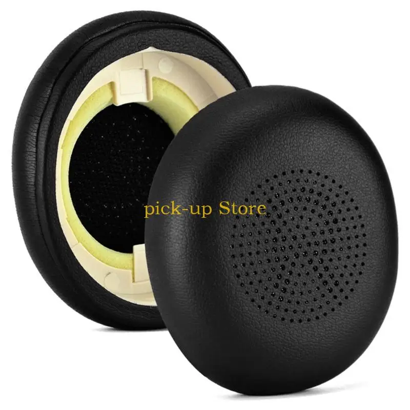 

Q5WA Quality Ear Pad Ear Cushions Compatible for 45h Evolve 2 65 On Ear Headsets,Soft Protein Leather Earpads Ear Covers