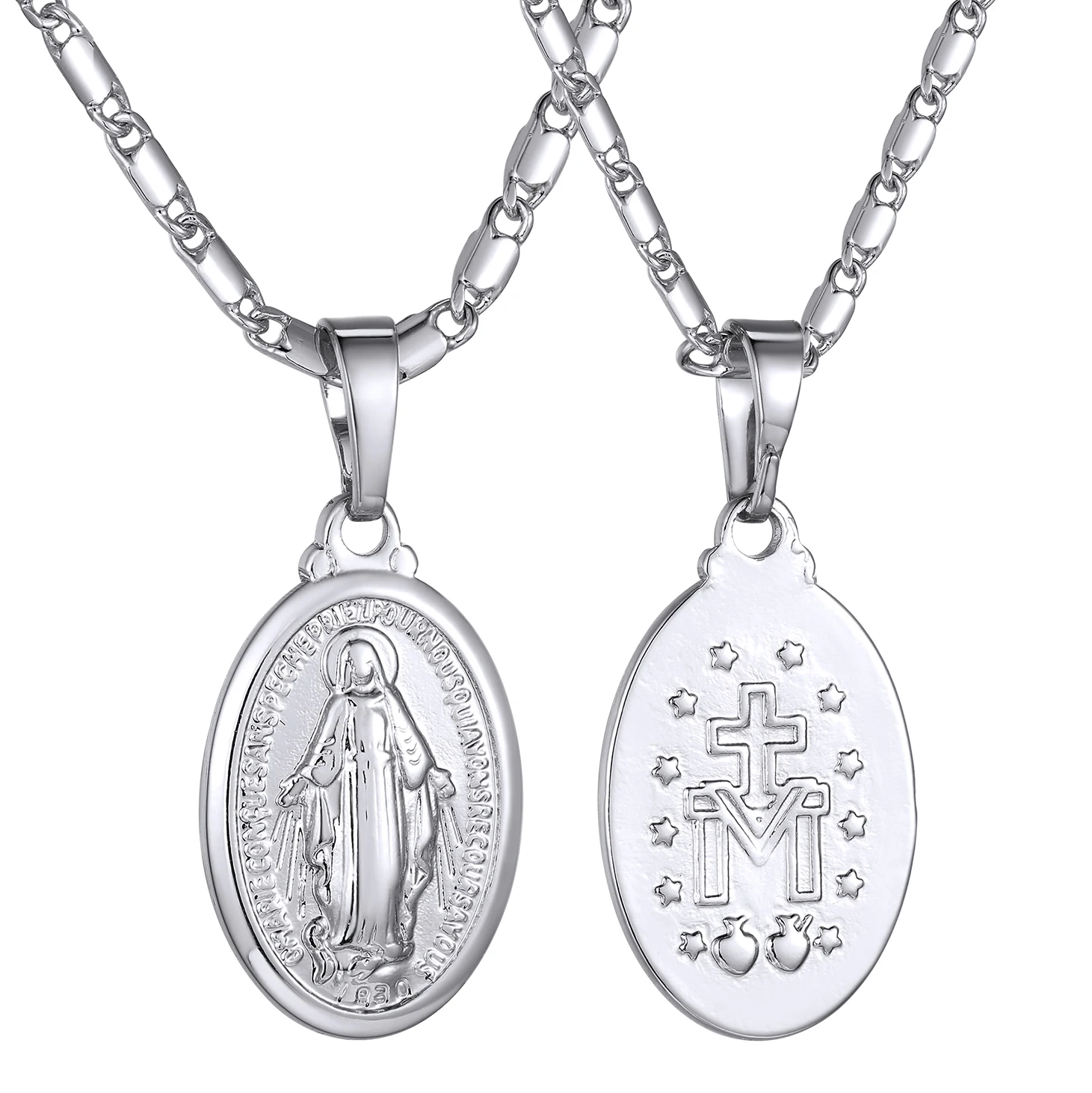U7 Vigin Mary Necklaces 22\
