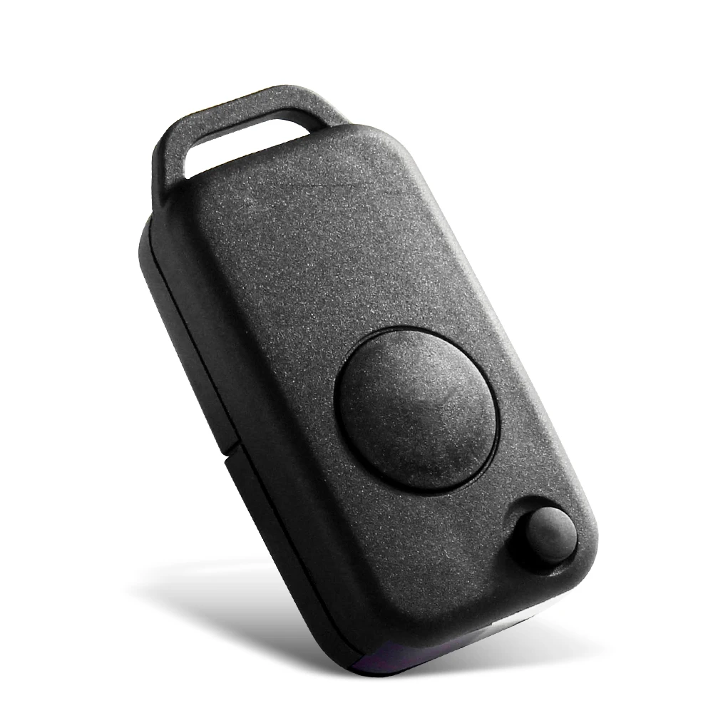 1 Buttons Remote KEY Case Shell Replacement With Uncut Key Blade For Mercedes Benz