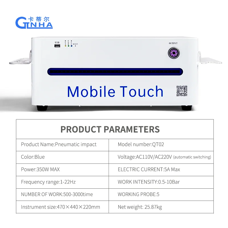 معدات العلاج بالمستخدمين Ed آلة ضعف الانتصاب Eswt علاج جهاز تخفيف آلام الظهر