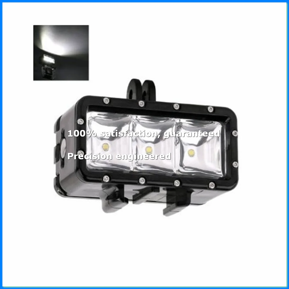 ●For Hero 11 Fill Light Diving Light with Quick Release Interface for Hero 11 10 9 Action Camera