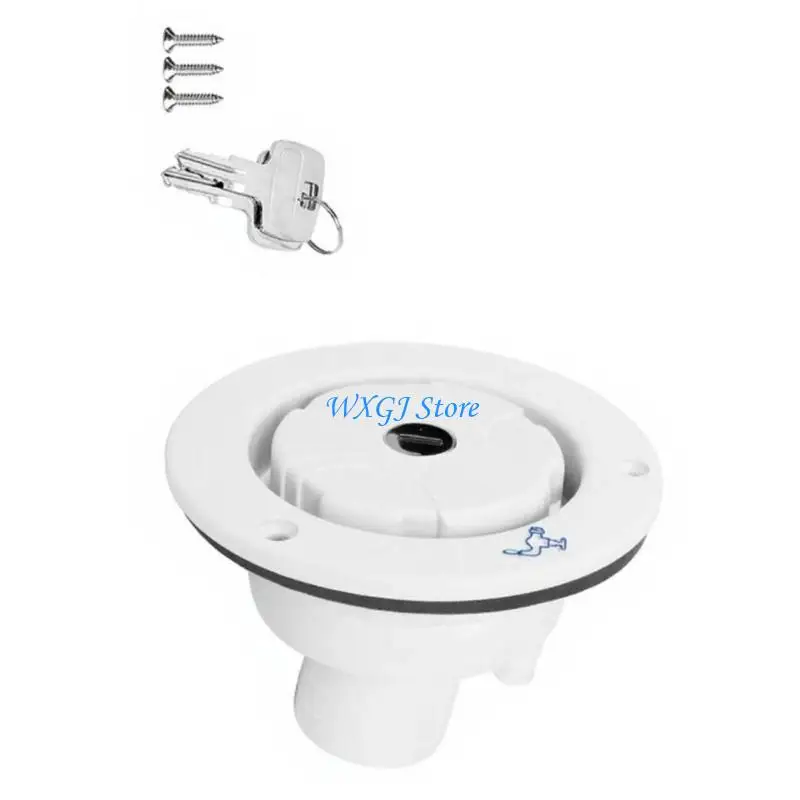 

37JE RVs Water Filler Neck Check Valves Design Wide Mouth For Quick Refilling