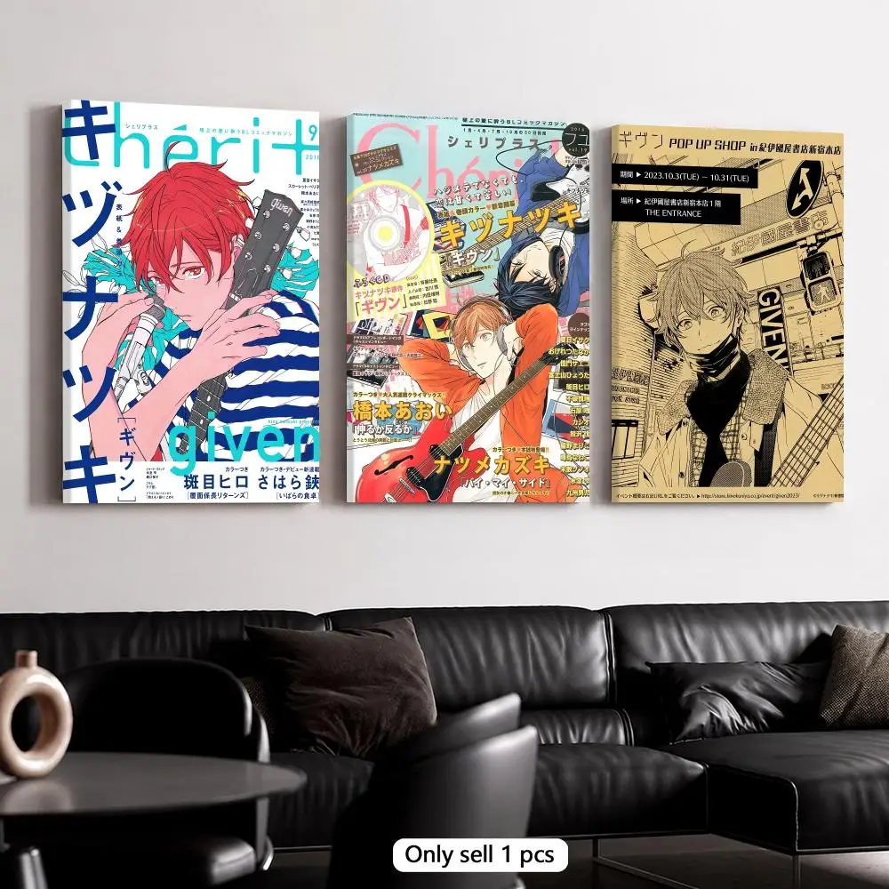 Anime G-given Framed Wall Painting Canvas Poster Wooden Stretcher Frame Inner Frame Kit for Wall Art Painting