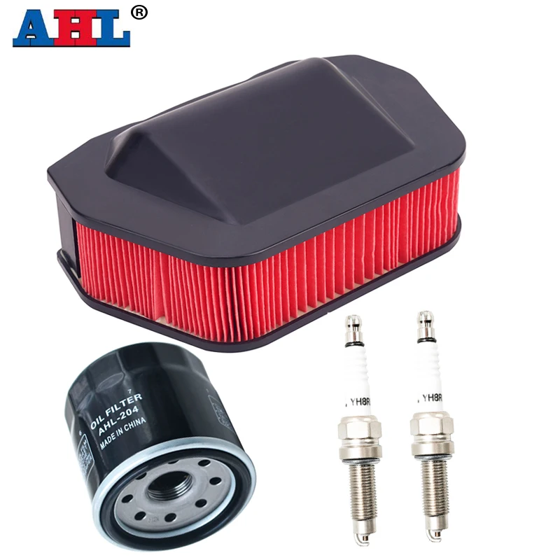 

AHL Motorcycle Air Filters & Oil Filter & Spark Plug Kit For Yamaha XVS1300A V-Star Midnight Star XVS1300CT XVS 1300A 1300CT