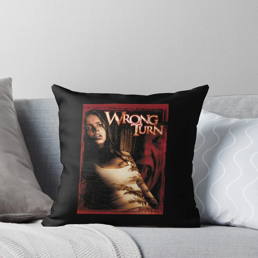 

Gift Idea Wrong Turn Gifts For Birthday Throw Pillow christmas supplies Couch Cushions Custom Cushion pillow