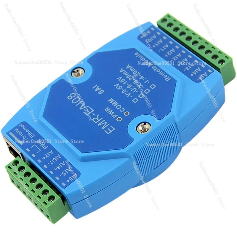 Current 0-20mA To TCP Analog Signal Acquisition Module EMR-EAI08-X Analog Input Module