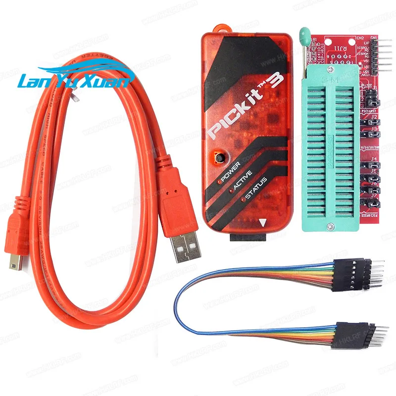 

2025 PICKit 3 with ICD2 Compatible Emulator Programmer Debugger Development Controller Simulator