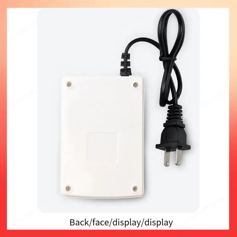 ABNR Retractable Four-Slot Charging Stand Designed For Rechargeable AA/AAA Batteries EU Plug