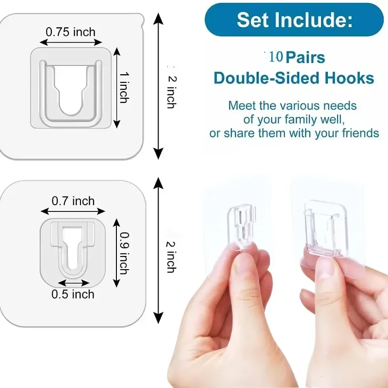 Fashionable plastic wall bracket, suitable for routers, sockets, photo frames, remote controls - waterproof multifunctional hook