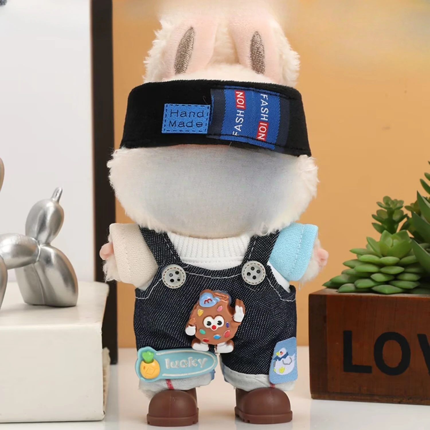 17 cm doll clothes, party doll clothes, doll clothes, overalls and trouser covers for changing outfits One generation