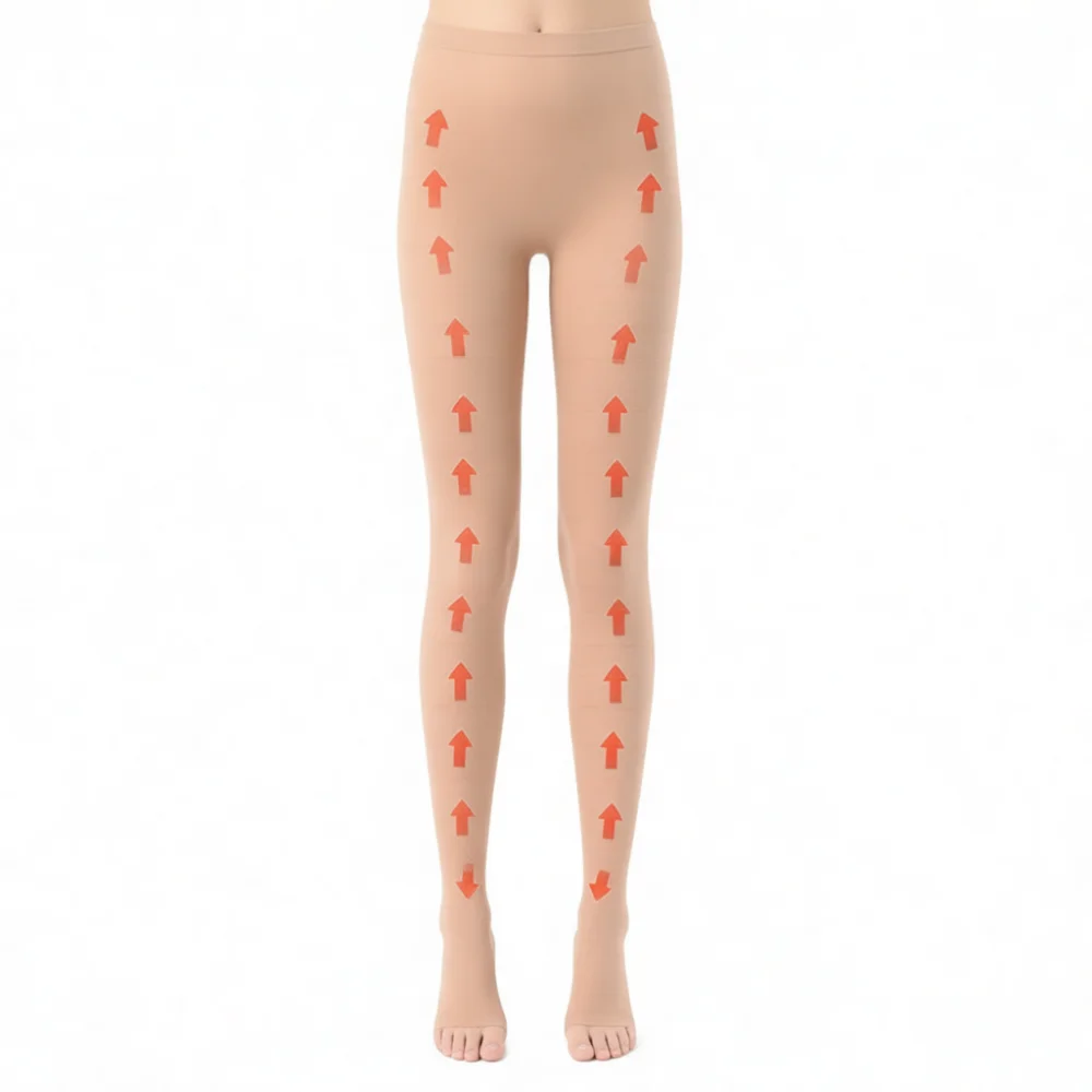 Varicose Veins Treatment Compression Socks Medical Grade Elastic Leg Support Unisex Summer Breathable Circulation Hose