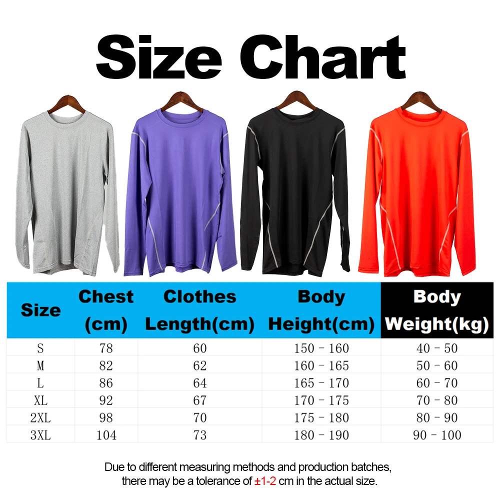 Men Compression Running T-Shirt Training Jogging Shirts Gym Sportswear Fitness Tight Long Sleeve Sport T-shirt Quick Dry Clothe