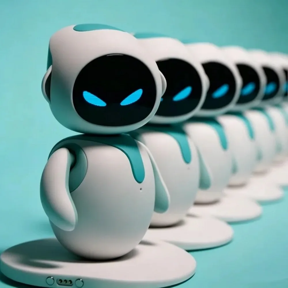 Study Smart Robot Ai Electronic Automation Touch Sensing Emotional Interaction Vocal Multiple Mode Cute Festive Birthdays Gift