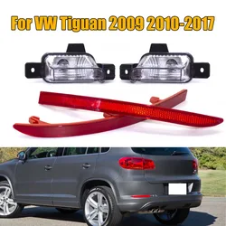 5N0941071 5N0941072 Rear Bumper Reflector Lamp Reversing Brake Light Tail Warming Signal For VW Tiguan 2009 2010 -2017