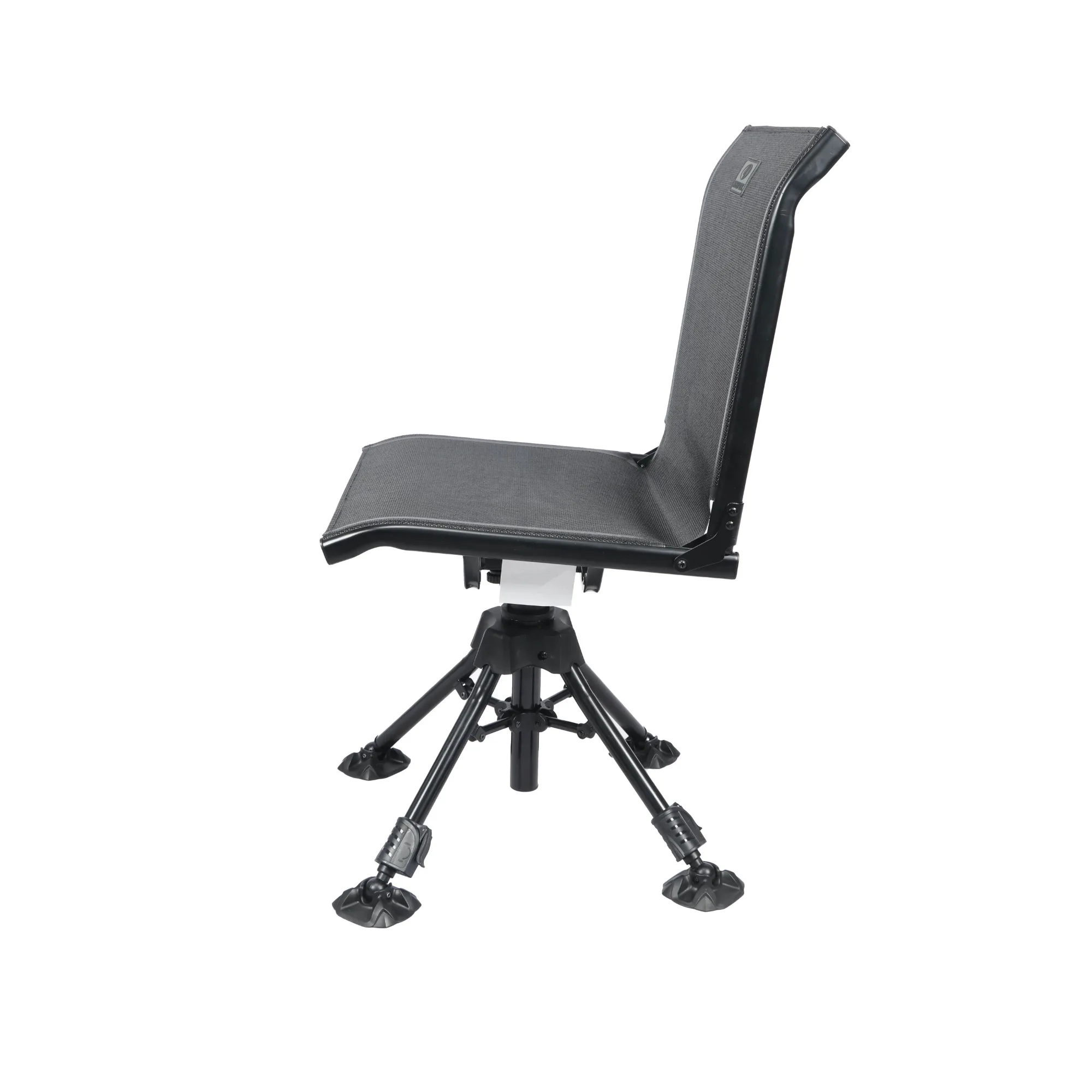 كرسي أعمى مع 360 °   بدوره، حجم الكبار، للجنسين، أسود